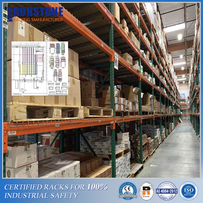 Broodje-gevormd de Palletrek van het Traanontwerp met Strikte RMI Specificaties