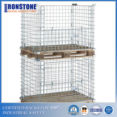 Hoog - kwaliteit Aangepaste Regelbare Draad Mesh Steel Warehouse Storage Shelves