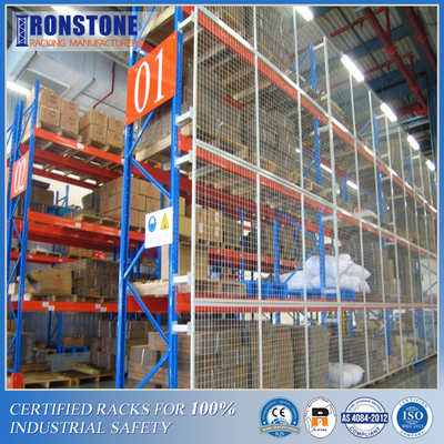 Het Rek Achterwacht Rack Safety Products van de ijzersteenpallet