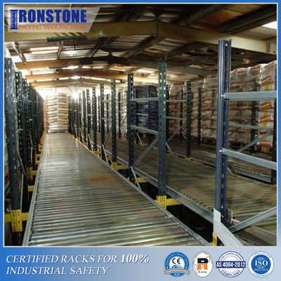 De Toepassing van de Stroomlive storage rack with widespread van het hoge Prestatieskarton