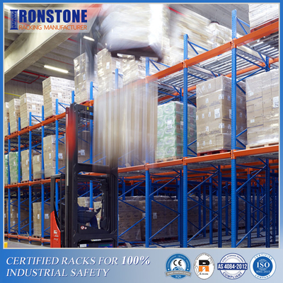 De Toepassing van de Stroomlive storage rack with widespread van het hoge Prestatieskarton