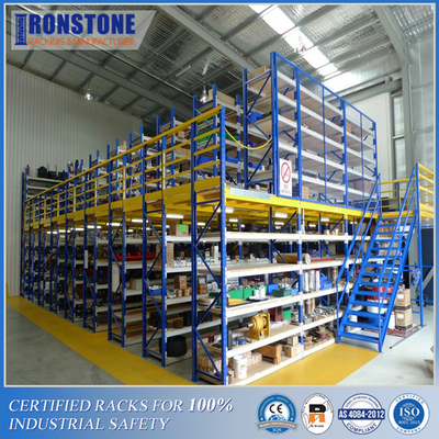 Hoge dichtheid Materiaal met de hand verzamelen Berging Mezzanine Rack