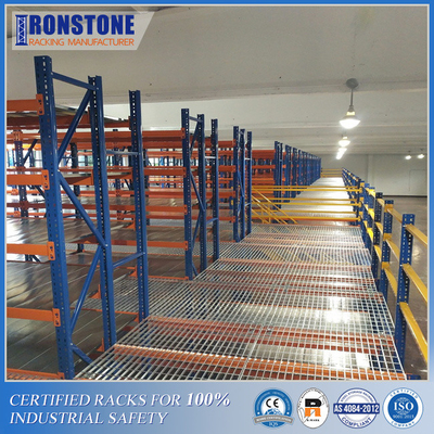 Op maat gemaakte mezzanine rack die de verticale ruimte optimaliseert